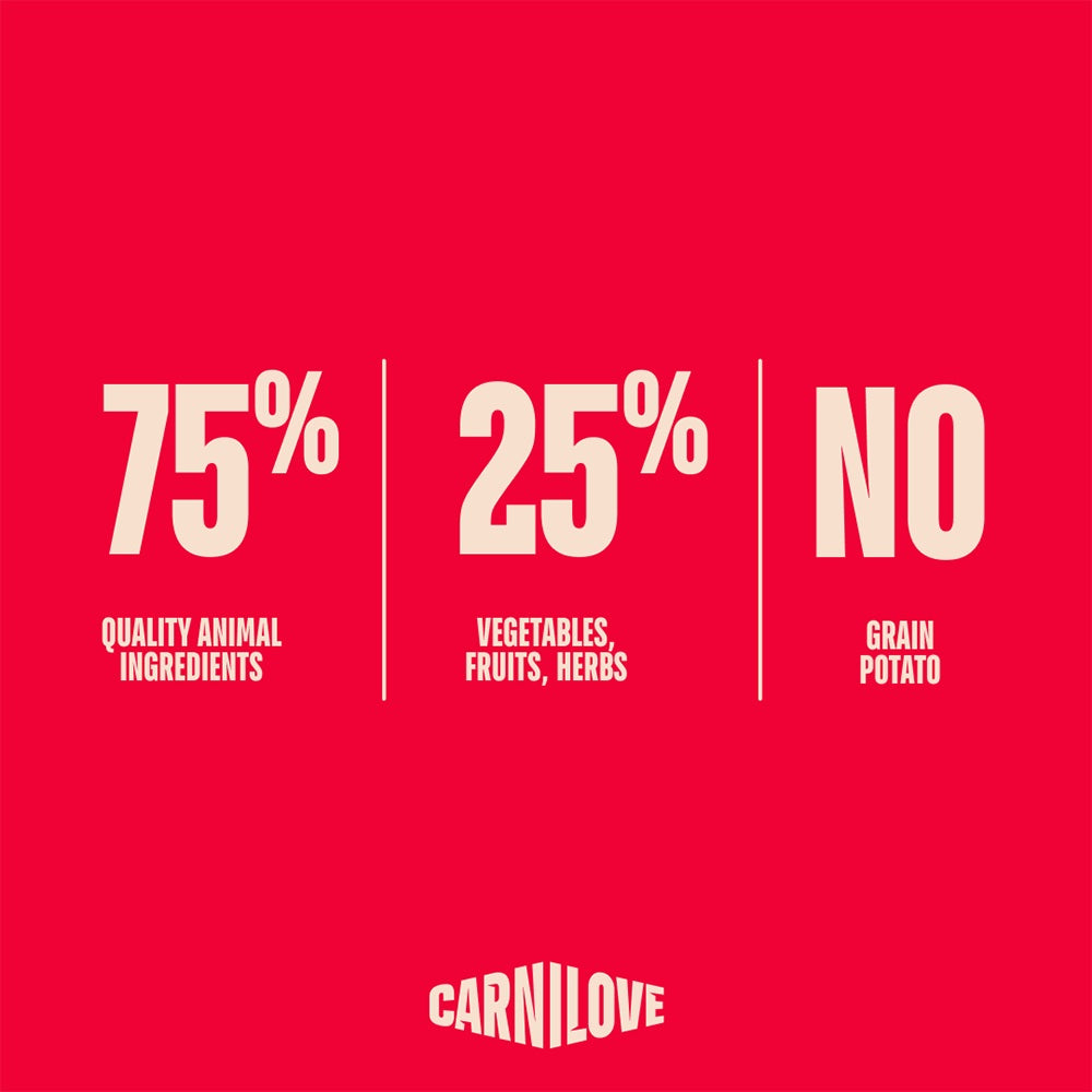 CARNILOVE Active Beef & Venison for Sterilised Adult All Breeds Dry Cat Food 2kg