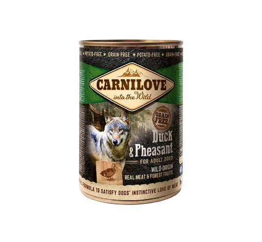 CARNILOVE Duck & Pheasant for Adult Dogs (Wet Food Cans)