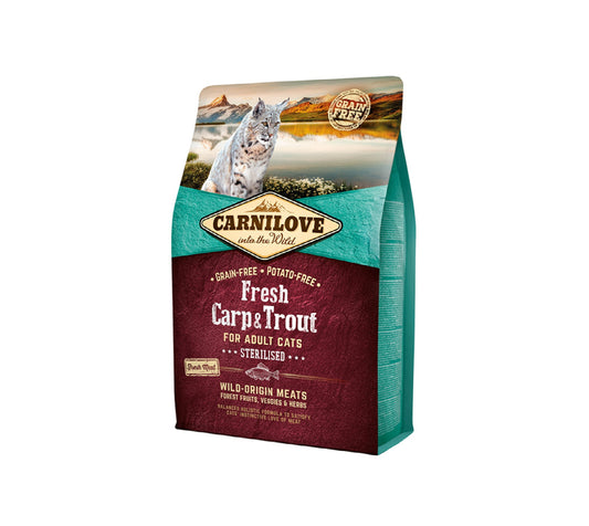 CARNILOVE Fresh Carp and Trout for Adult Cats