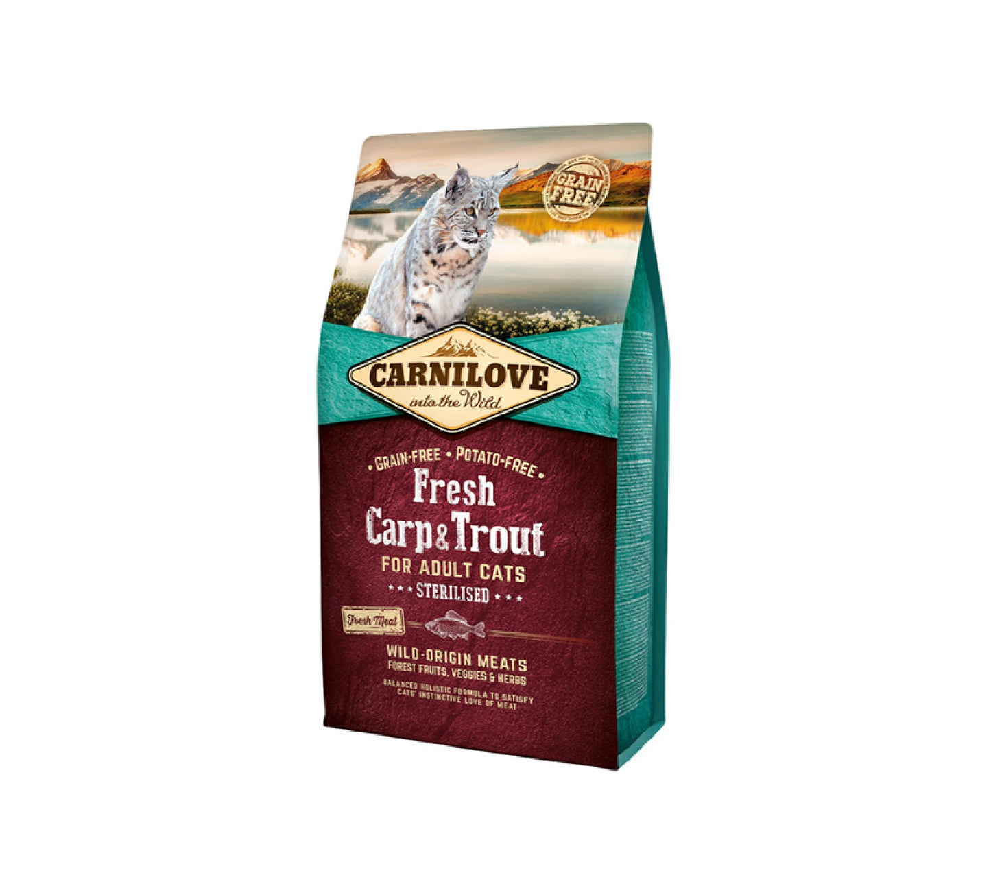 CARNILOVE Fresh Carp and Trout for Adult Cats