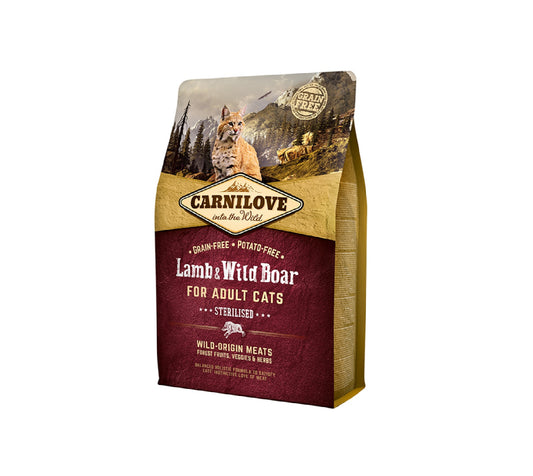 CARNILOVE Lamb & Wild Boar for Adult Cats