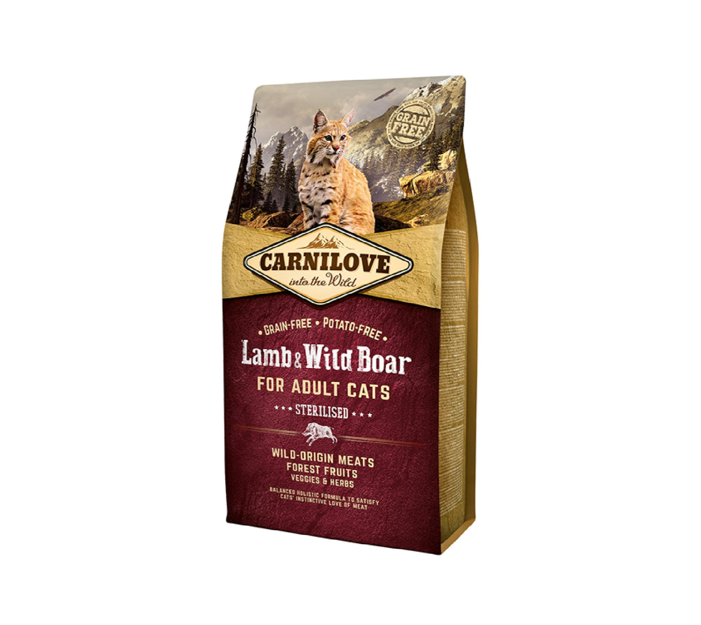 CARNILOVE Lamb & Wild Boar for Adult Cats