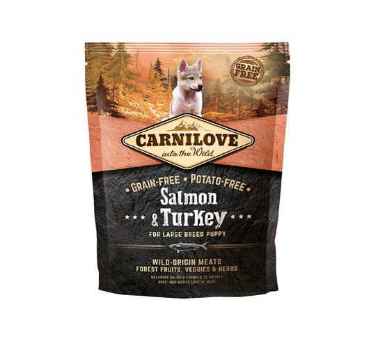 CARNILOVE Salmon and Turkey for Large Breed Puppies