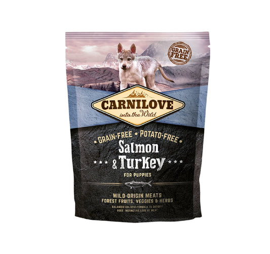 CARNILOVE Salmon and Turkey for Puppies