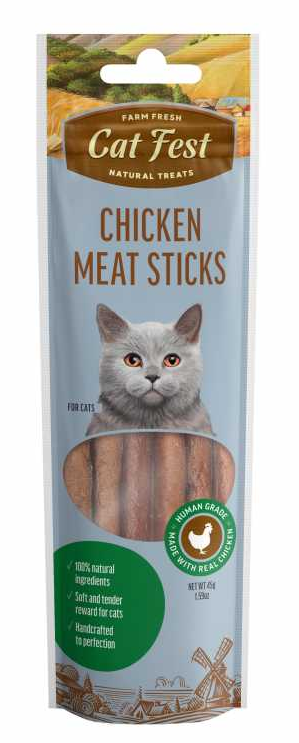 CAT FEST Meat Sticks for Cat - Chicken