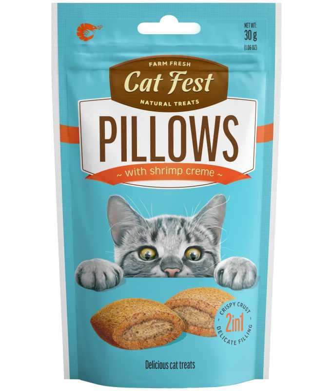 CAT FEST Pillows with Shrimp Cream