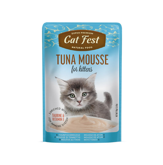 CAT FEST Tuna Mousse For Kittens - 70g