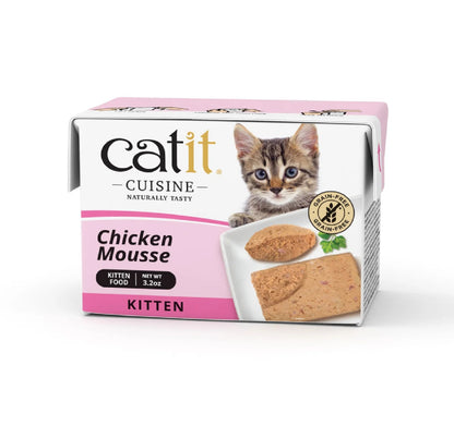 CATIT Cuisine Chicken Mousse Kitten Food 90g tetrapack
