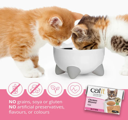 CATIT Cuisine Chicken Mousse Kitten Food 90g tetrapack