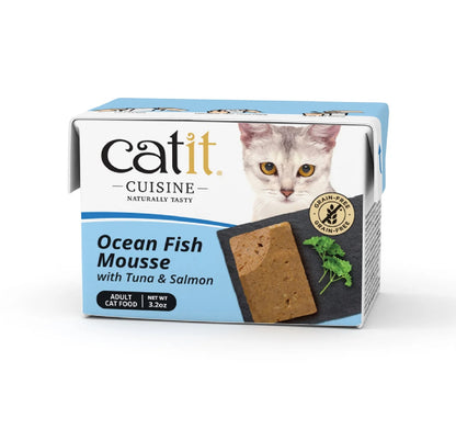 CATIT Cuisine Ocean Fish Mousse with Tuna & Salmon 90g tetrapack