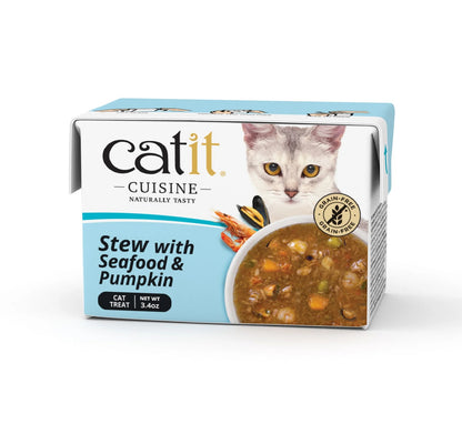 CATIT Cuisine Seafood Stew with Pumpkin, 95g tetrapack