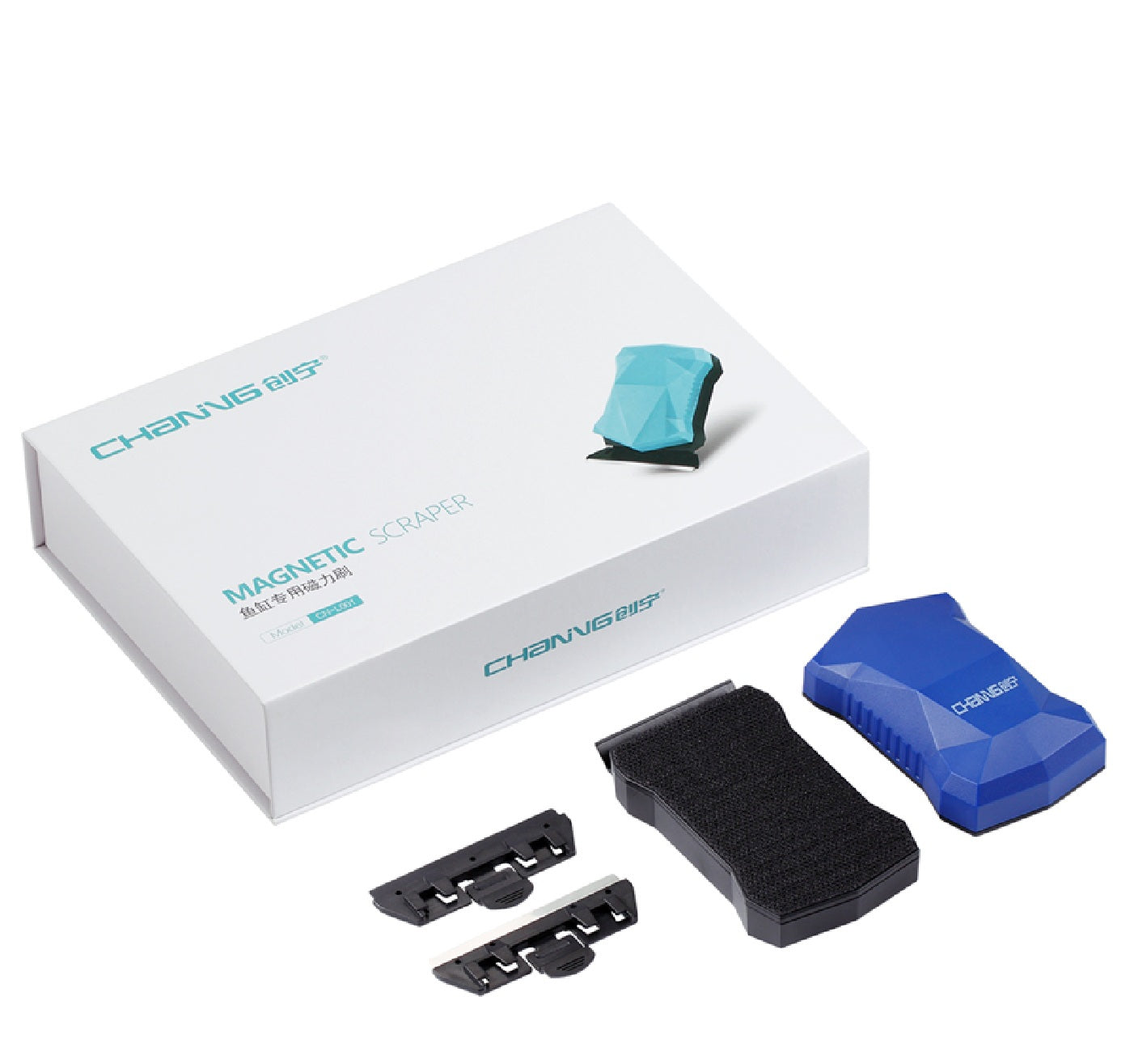 CHANING Aquarium Magnet Scraper - Small, Large, X-Large