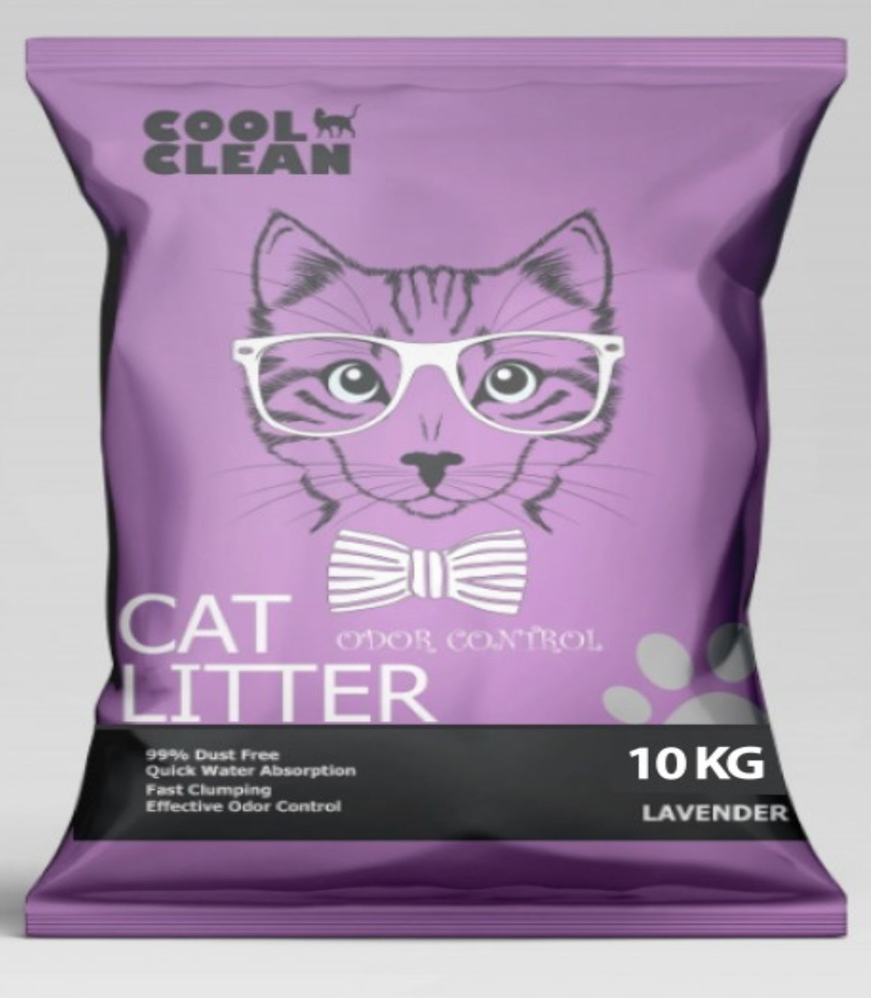 COOL CLEAN Clumping Cat Litter - Lavender Frangrance