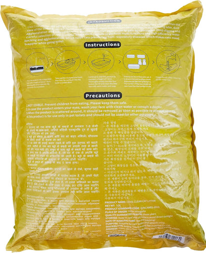 COOL CLEAN Clumping Cat Litter - Lemon Frangrance