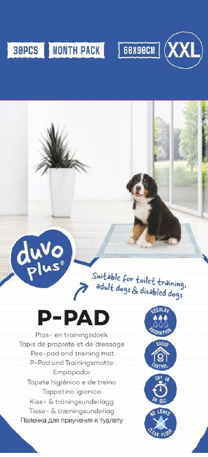 DUVO Plus Pet Pad Standard Month Pack XXL - 60x90cm (30pcs)