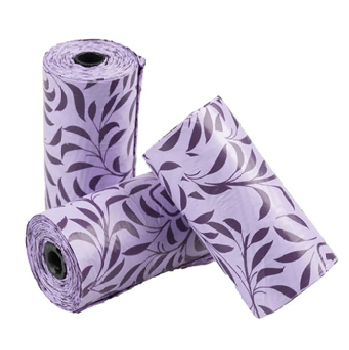 DUVO+ Poopi Dog Poo Bag Spice Purple (Lavender Fragrance) 8 x 15pcs [Count - 8]