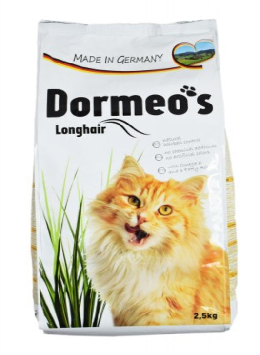 Dormeo's Cat Longhair Dry Food - 2.5kg