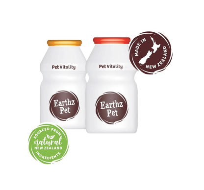 EARTHZ PET New Zealand Beef Health Topper for Cats - 3 x 30mL