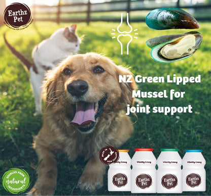 EARTHZ PET New Zealand Beef Health Topper for Cats - 3 x 30mL
