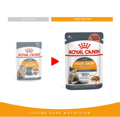 Feline Care Nutrition Hair & Skin Gravy (Wet Food - Pouches) 12 x 85 g