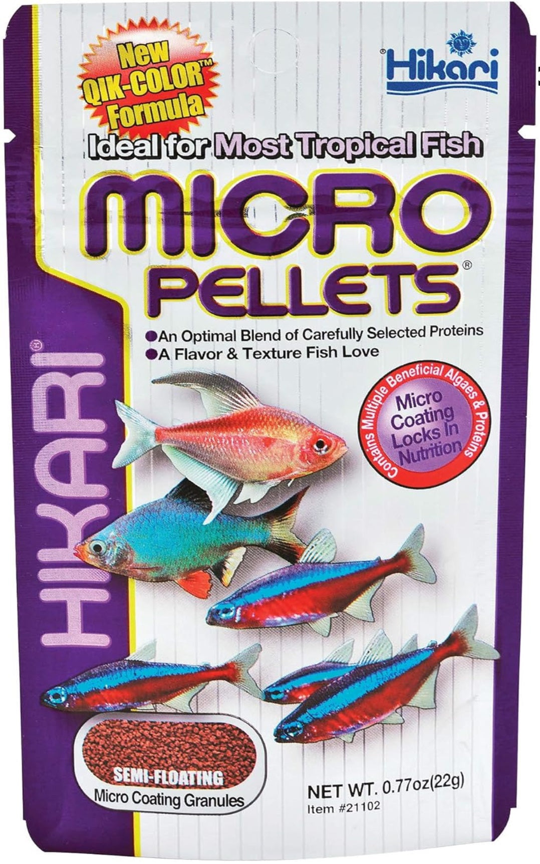 Hikari Tropical Semi-Floating Micro Pellets