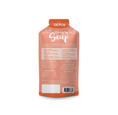 KIT CAT Savoury Soup Salmon 300g ( 6 X 50g )