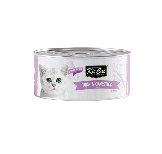 KIT CAT Wet Food Tuna and Crabstick - 80grams