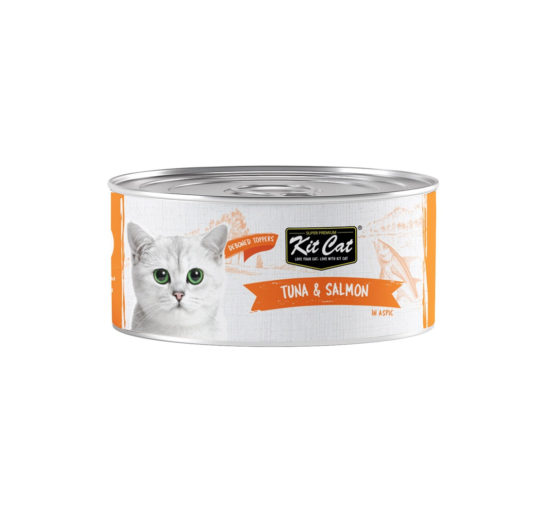 KIT CAT Wet Food Tuna and Salmon - 80grams