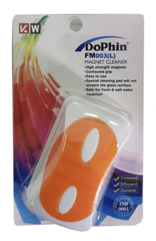 KW Zone Dophin Floating Magnetic Cleaner - Without Blade (Large)