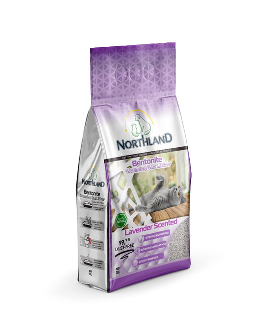 NORTHLAND Bentonite Clumping Cat Litter - Lavender