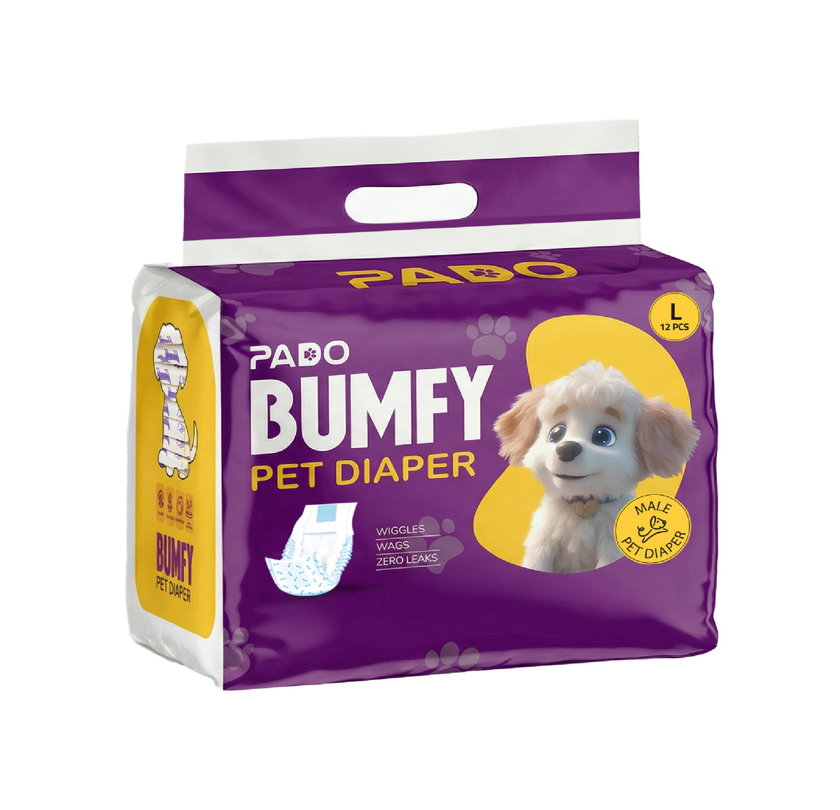 PADO Bumfy Pet Diaper For Male