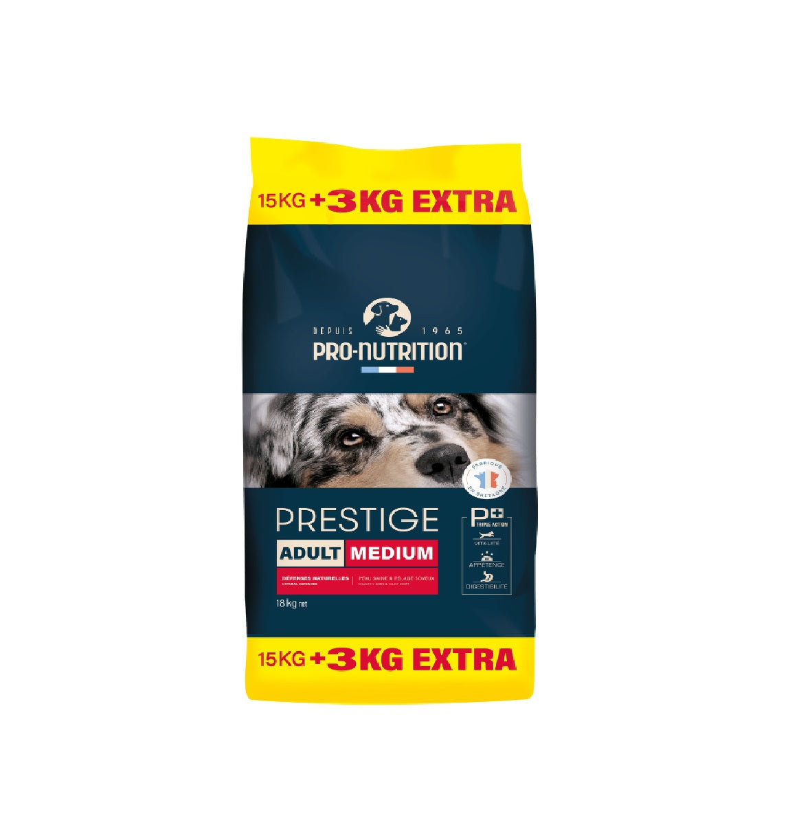 PRO-NUTRITION Prestige Dog Adult Medium 15 + 3Kg