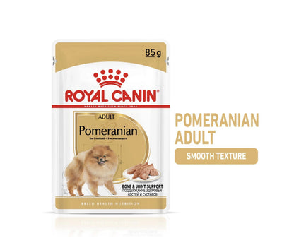 ROYAL CANIN Breed Health Nutrition Pomeranian (Wet Food - Pouches) 12 x 85 g