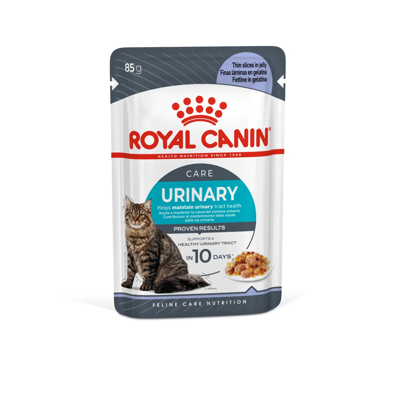 ROYAL CANIN Feline Care Nutrition Urinary Jelly (Wet Food - Pouches) 12 x 85 g