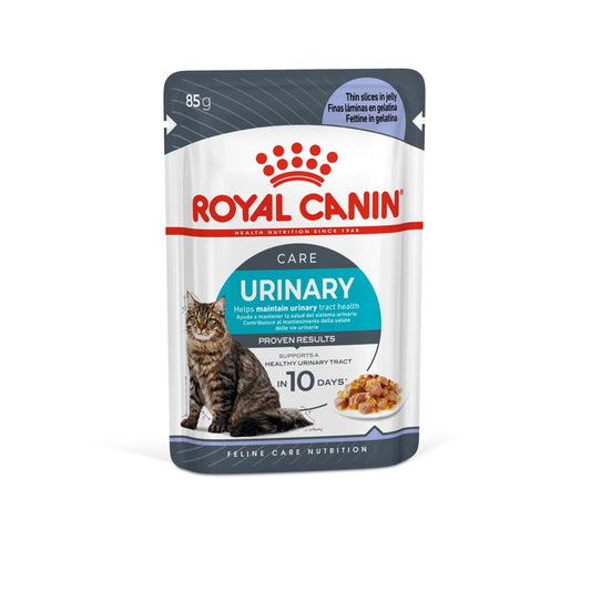 ROYAL CANIN Feline Care Nutrition Urinary Jelly (Wet Food - Pouches) 12 x 85 g