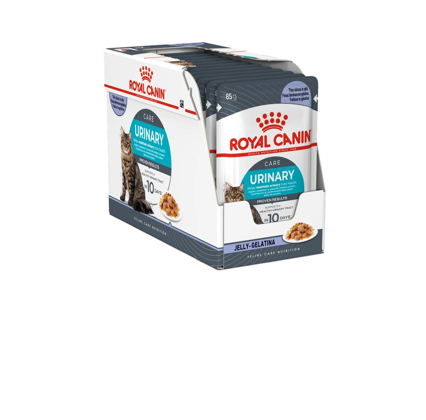 ROYAL CANIN Feline Care Nutrition Urinary Jelly (Wet Food - Pouches) 12 x 85 g