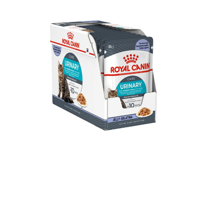 ROYAL CANIN Feline Care Nutrition Urinary Jelly (Wet Food - Pouches) 12 x 85 g