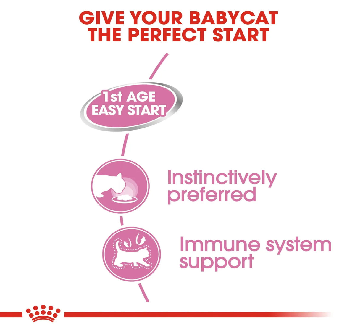 ROYAL CANIN Feline Health Nutrition Mother & Babycat Mousse (Wet Food - Cans) 195 g