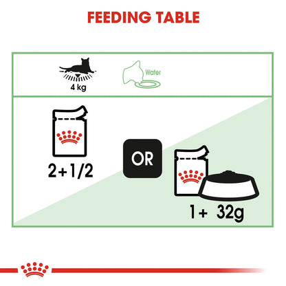ROYAL CANIN Feline Care Nutrition Digest Sensitive Gravy (Wet Food - Pouches) 12 x 85 g