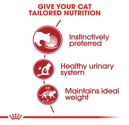 ROYAL CANIN Feline Health Nutrition Instinctive Adult Cats Gravy (Wet Food - Pouches) 12 x 85 g