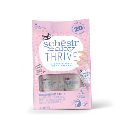 SCHESIR Baby Thrive Mousse Kitten - Chicken 160g (20x8g)