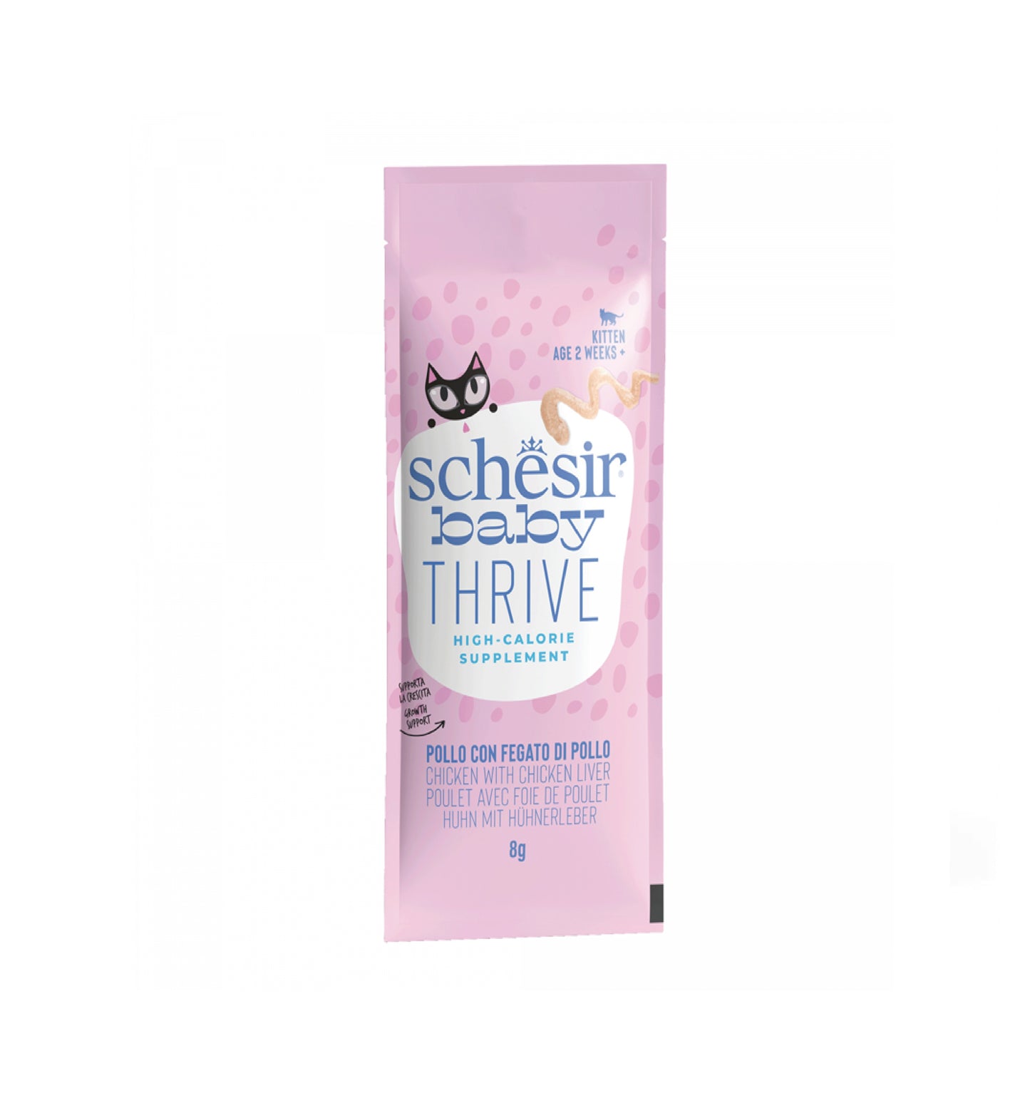 SCHESIR Baby Thrive Mousse Kitten - Chicken 160g (20x8g)