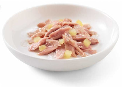 SCHESIR Cat Wet Food (Tuna with Pineapple) in Jelly - 75grams