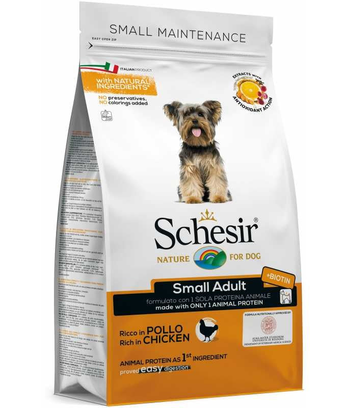 SCHESIR Dog Dry Food (Small Adult) Maintenance Chicken