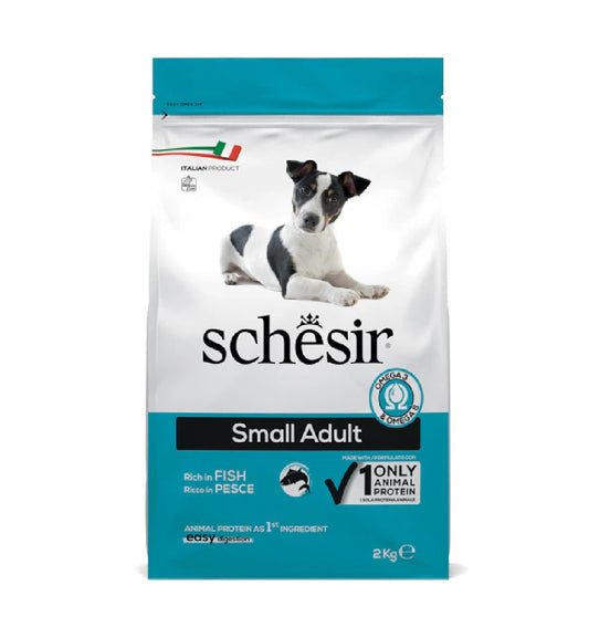 SCHESIR Dog Small Adult Maintenance With Fish - 2kg