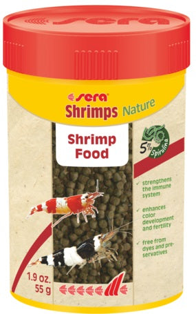 SERA Shrimps Nature Shrimp Food - 100mL (55grams)