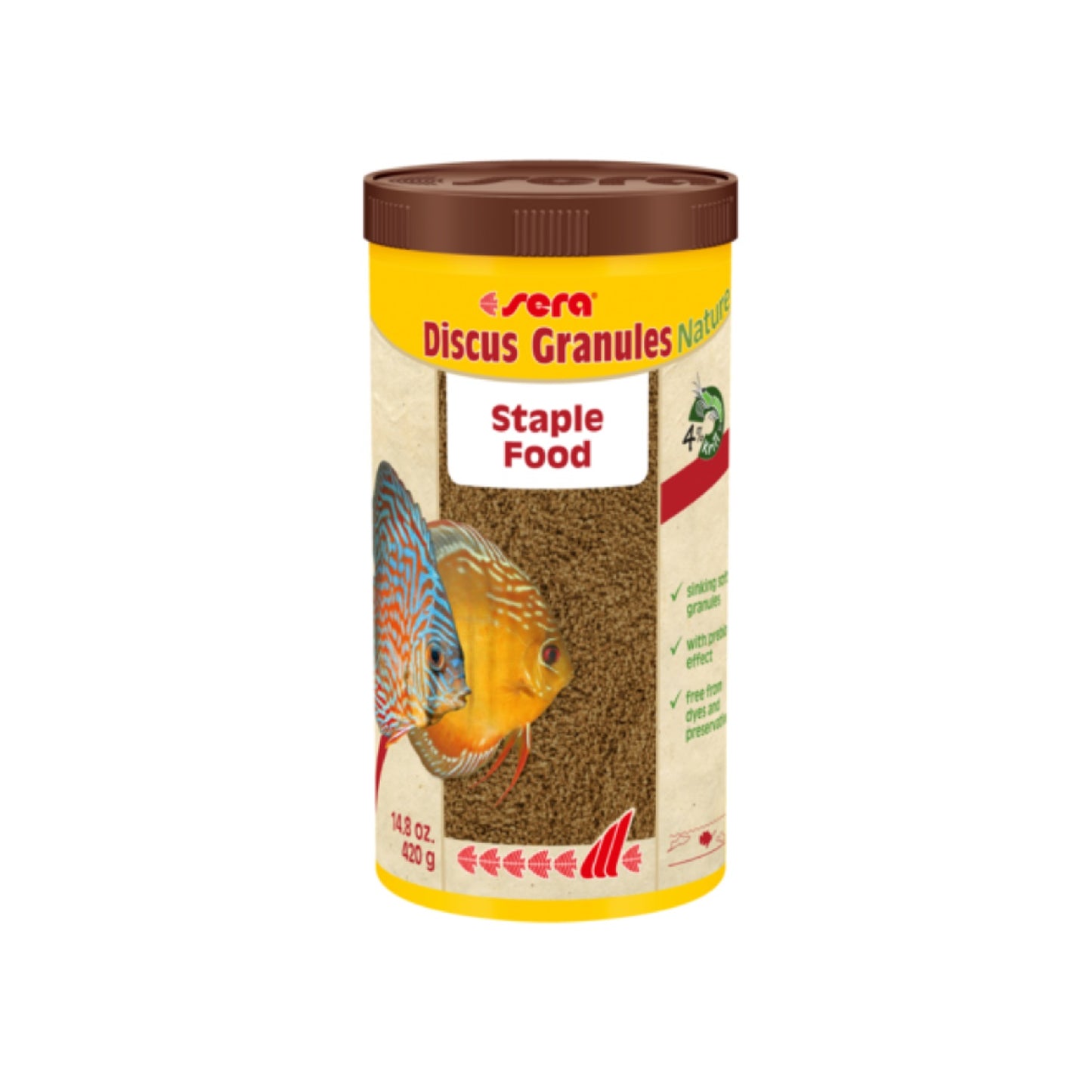 SERA Discus Granule Nature (Staple Food) 1L - 420 grams