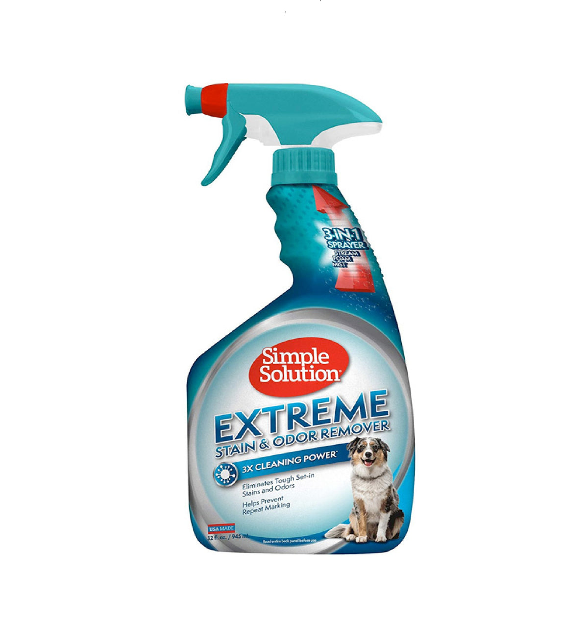 SIMPLE SOLUTION Extreme Pet Stain and Odor Remover - 945mL