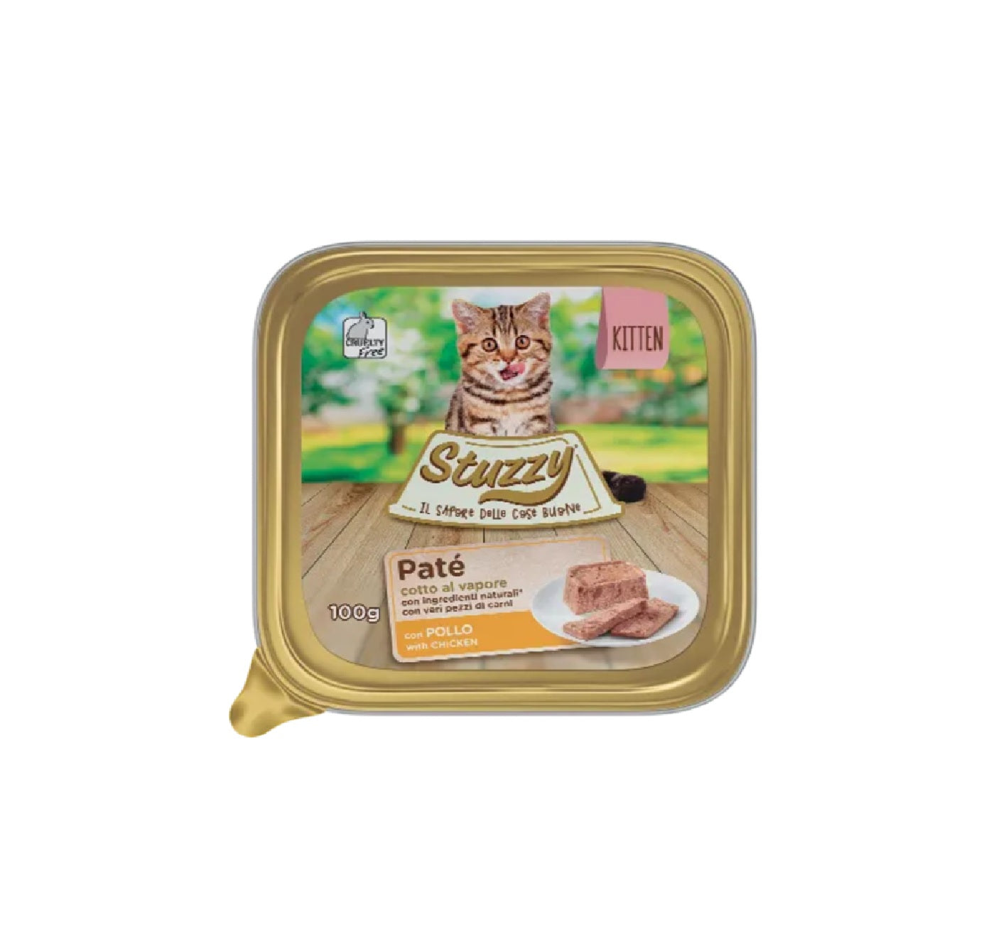 STUZZY Cat Pate Chicken For Kitten - 100g