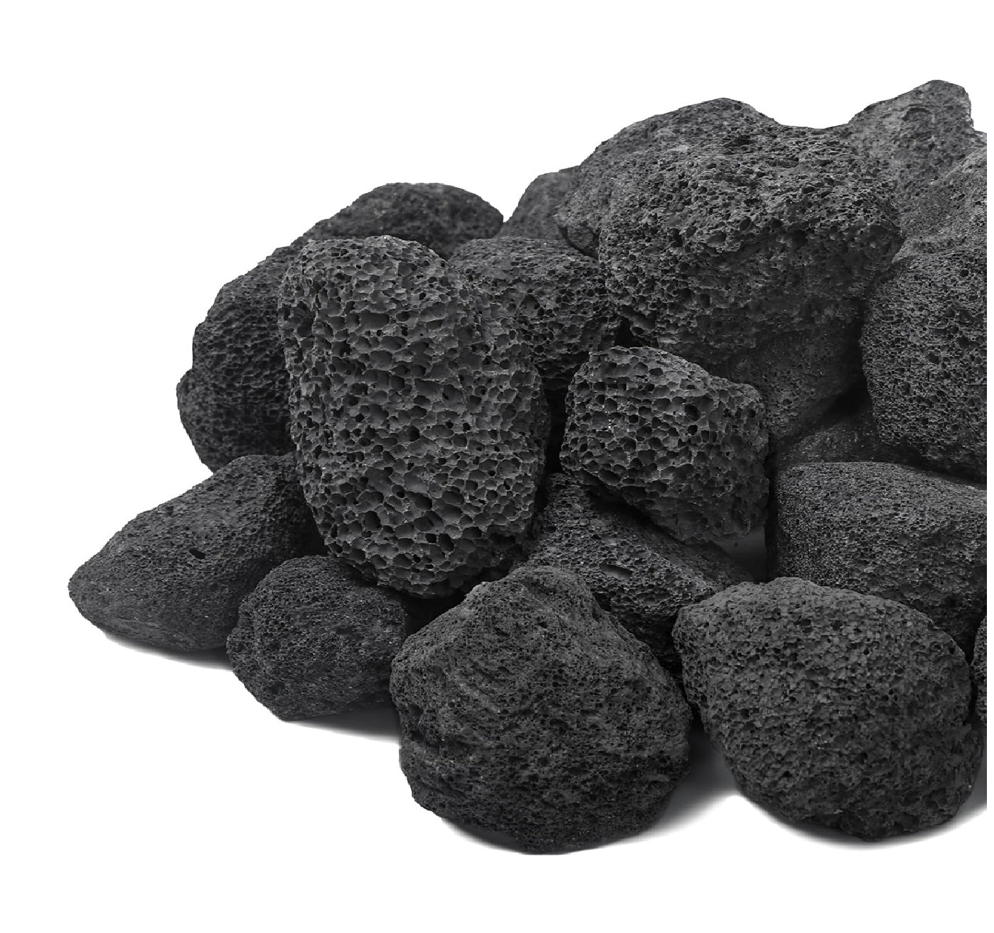 SV Natural Black Lava Rock for Aquarium